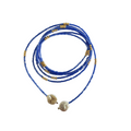Blue Gold Handmade Necklace