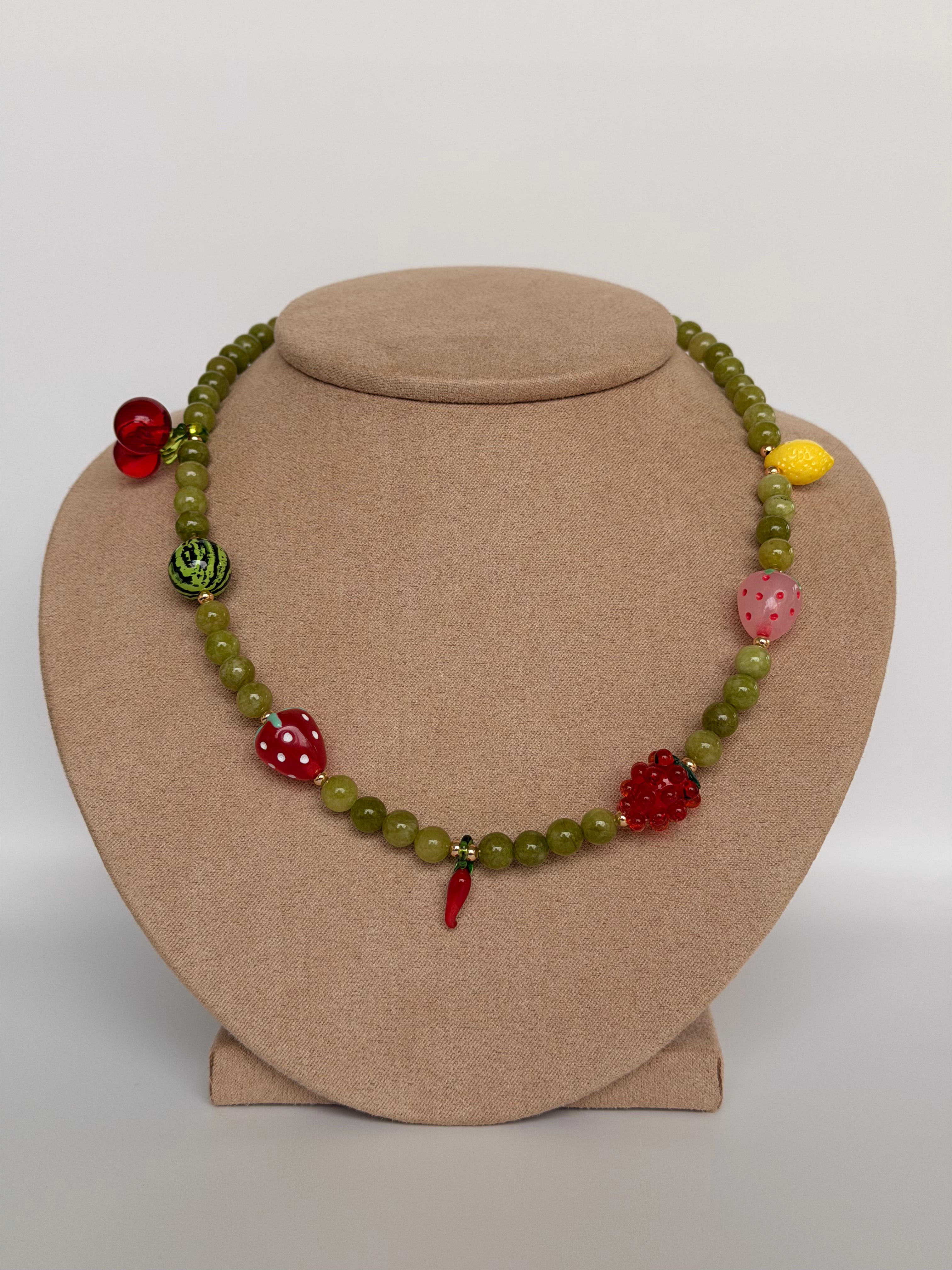 Tutti Frutti Handmade Necklace
