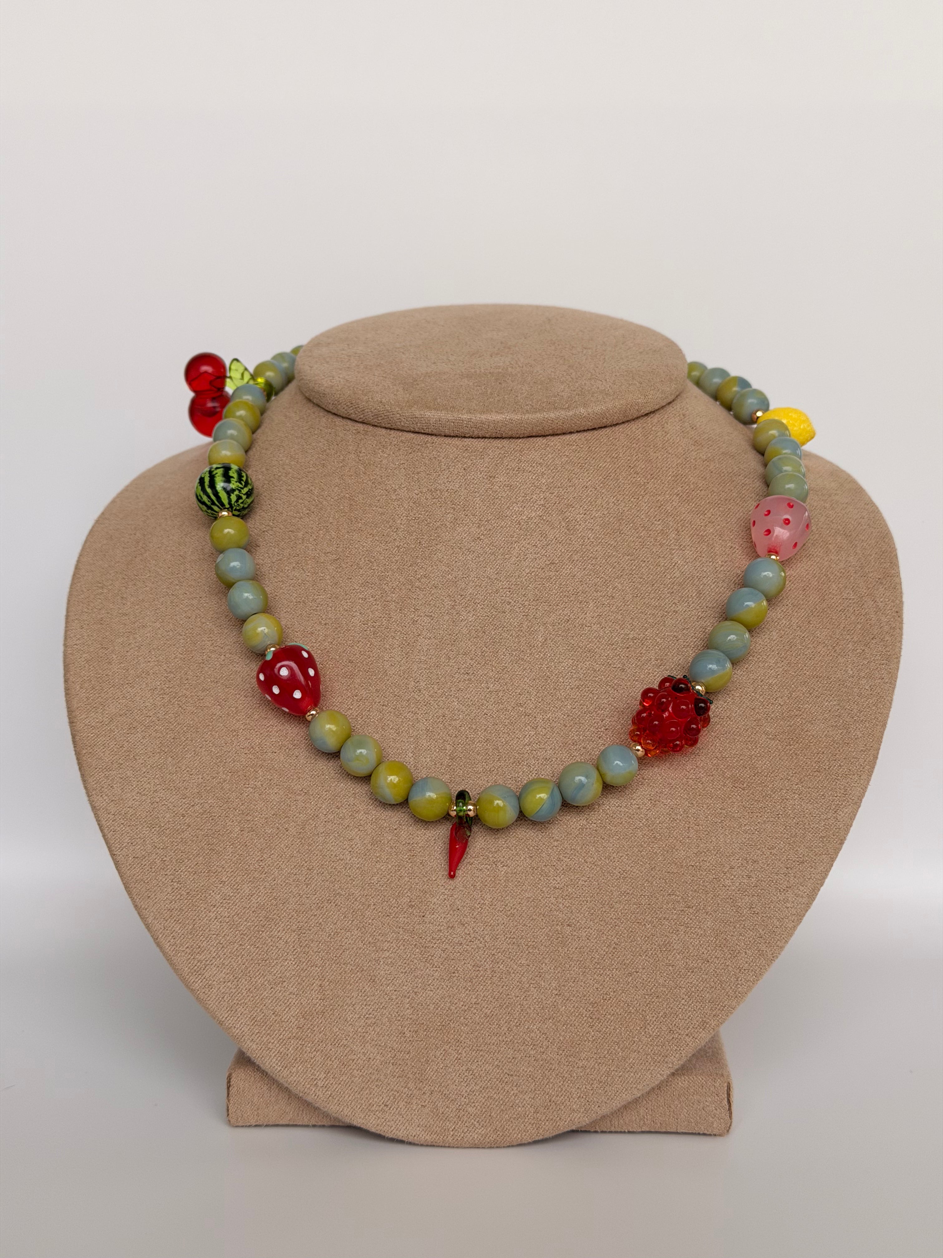 Tutti Frutti Handmade Necklace
