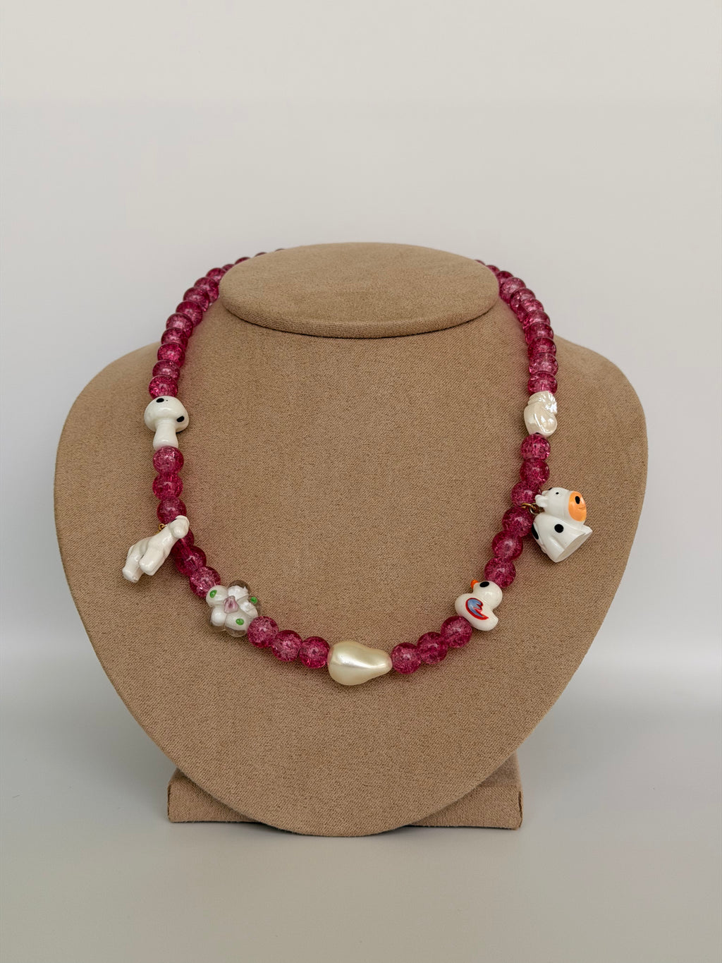 Berry Paws Handmade Necklace