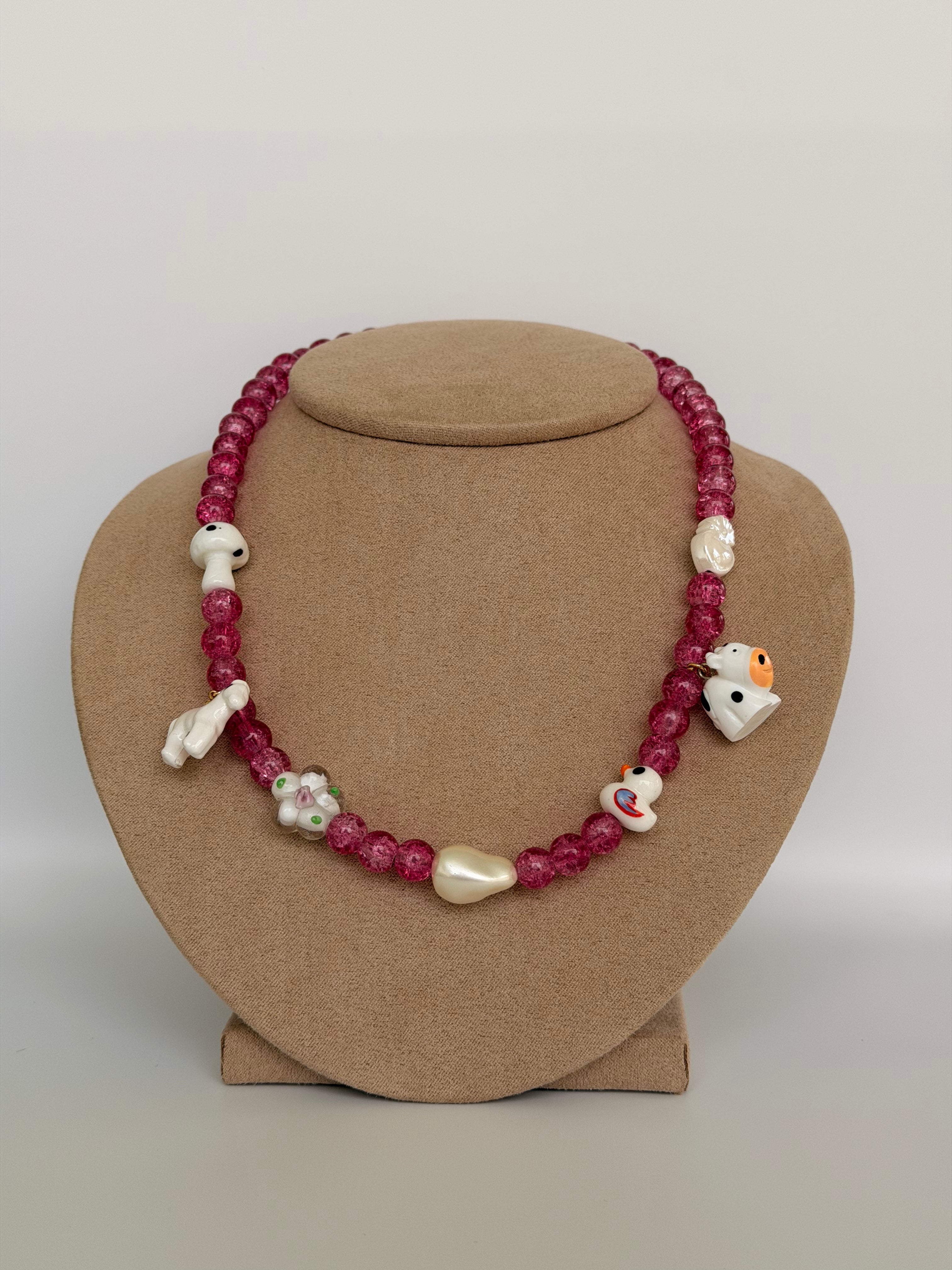 Berry Paws Handmade Necklace