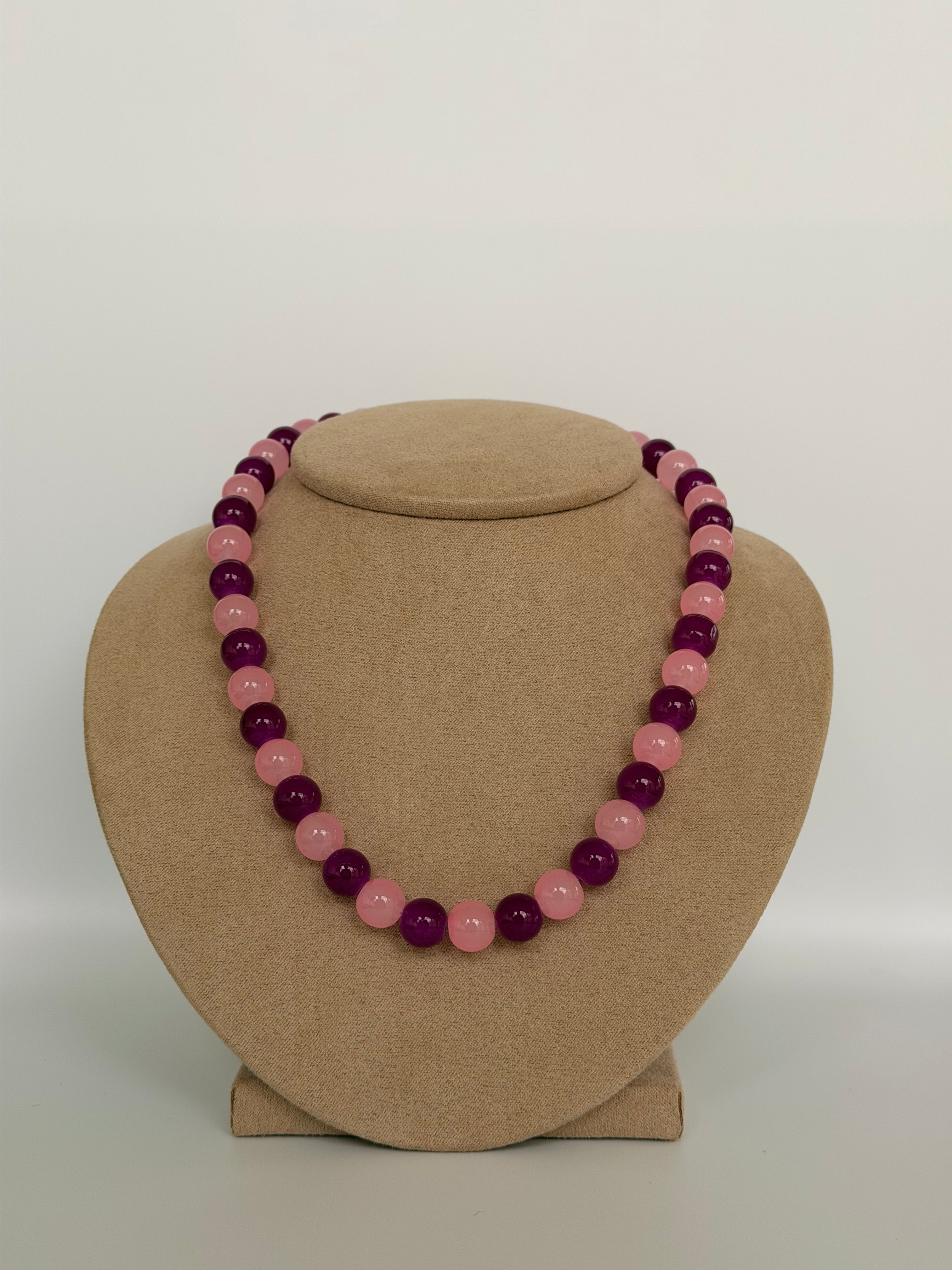 Bubble Gum Handmade Necklace