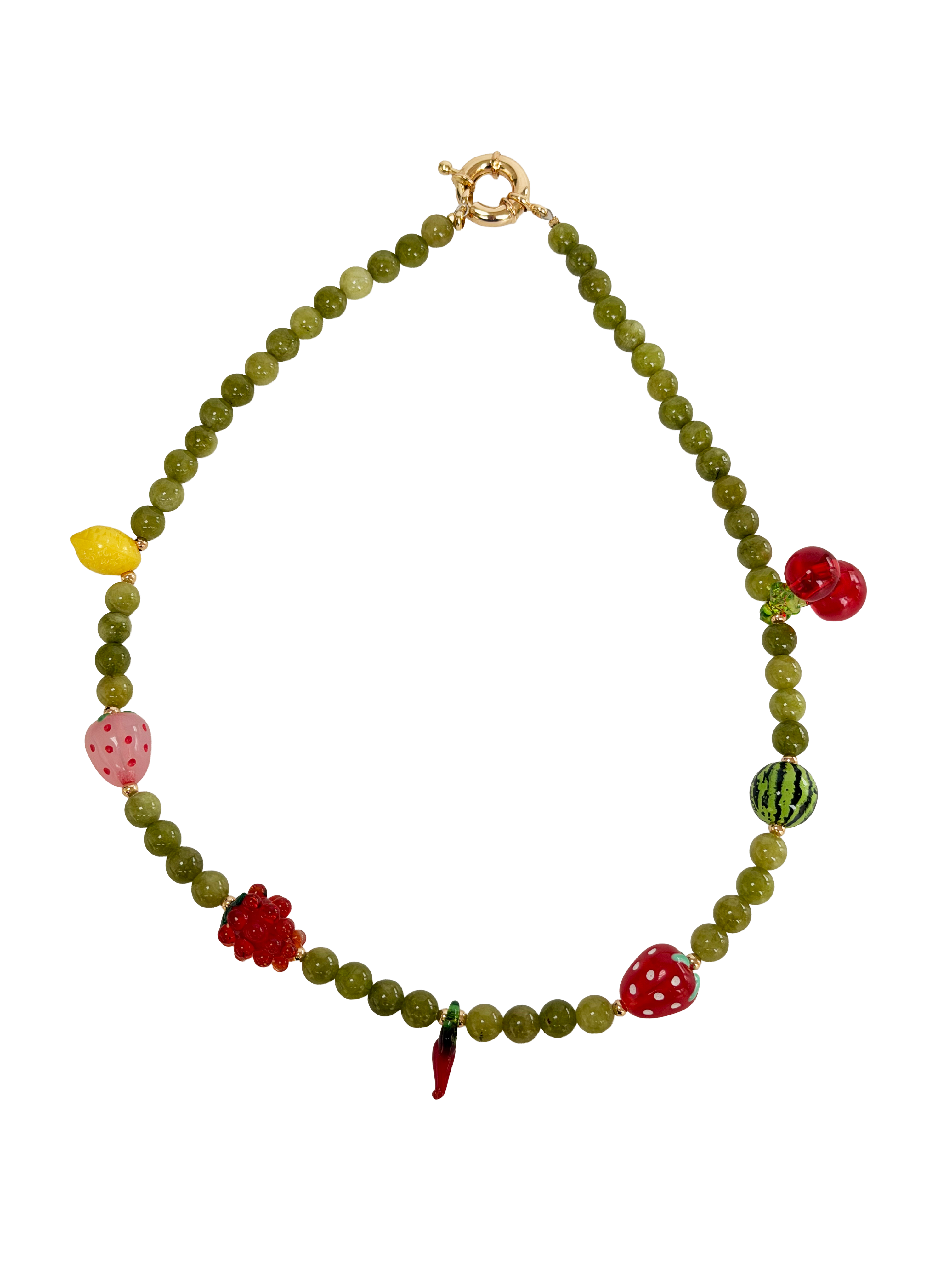 Tutti Frutti Handmade Necklace