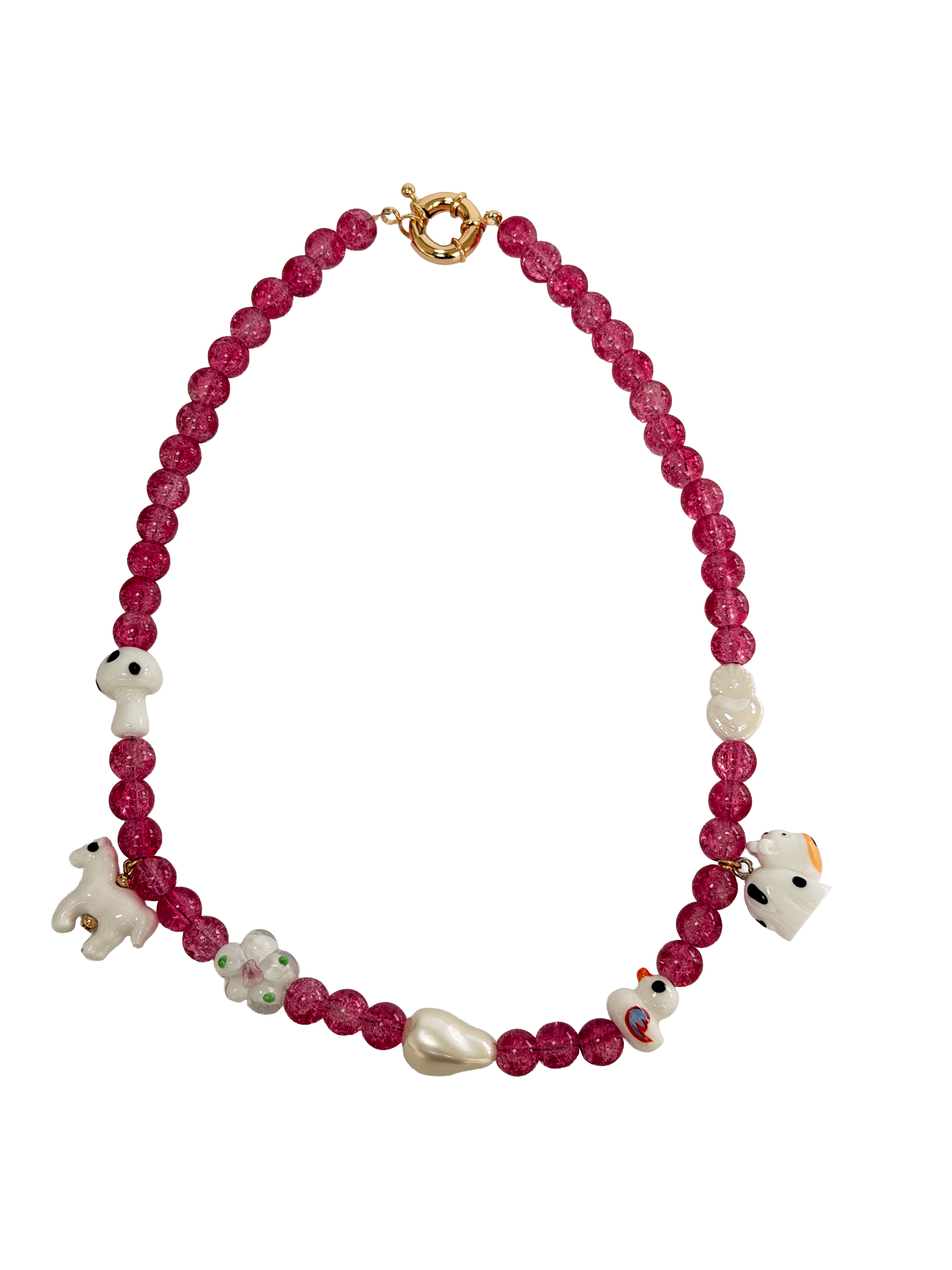 Berry Paws Handmade Necklace