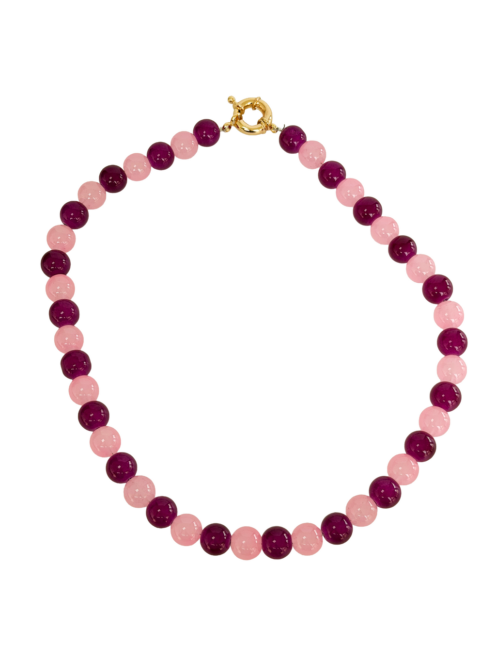 Bubble Gum Handmade Necklace