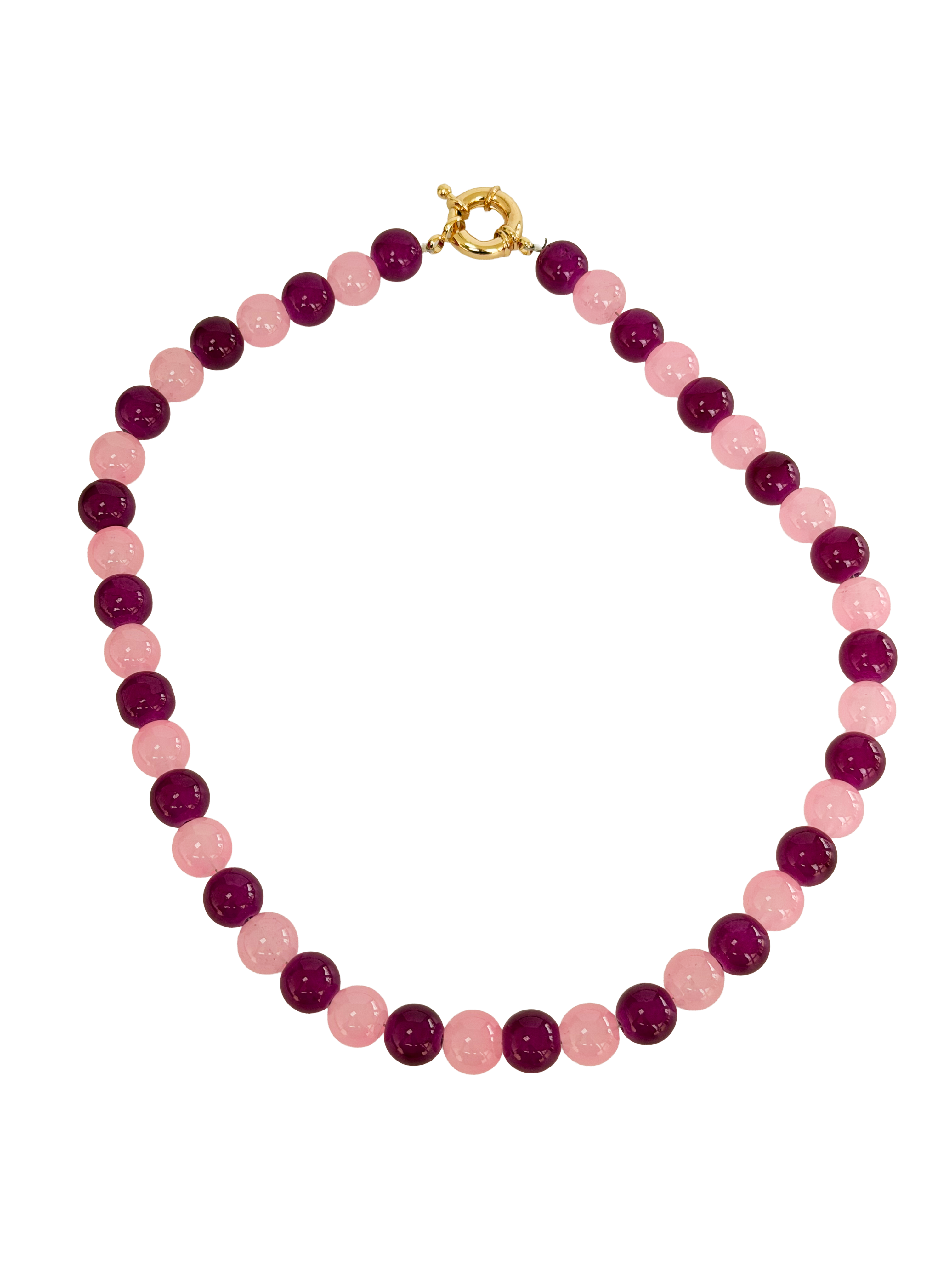 Bubble Gum Handmade Necklace