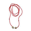 Red Flower Handmade Necklace