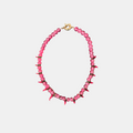 Spicy Pink Handmade Necklace